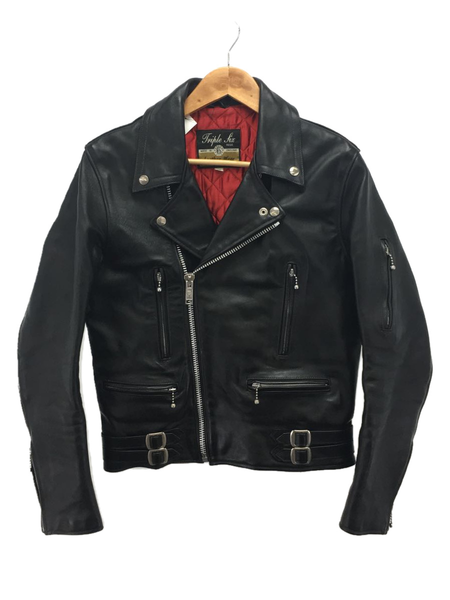 666 Leather Wear ダブルライダースジャケット 36サイズ 666 トリプル