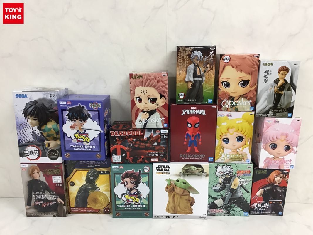高品質，人気SALE 1円〜 同梱不可 ジャンク Q posket等 セーラームーン 鬼滅の刃 スターウォーズ NARUTO デッドプール他(おもちゃ、ゲーム)｜売買されたオークション情報、yahooの商品情報をアーカイブ公開 - オー その他