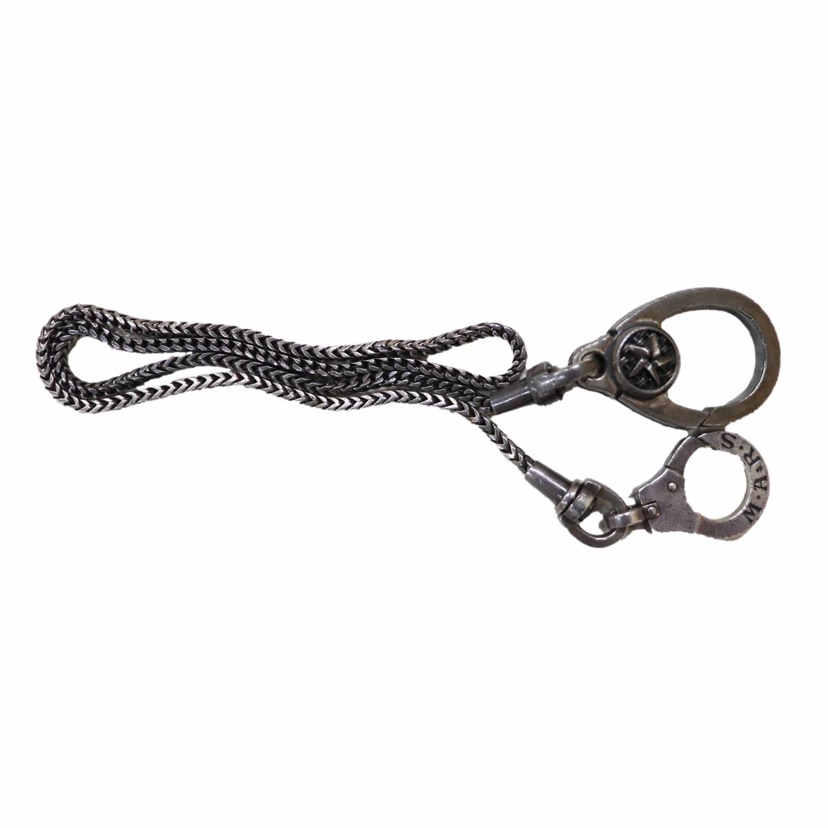 定番人気，100%新品 MARS シルバー ウォレットチェーン SV925 手錠 マーズ M A R S アクセサリー(ウォレットチェーン)｜売買されたオークション情報、yahooの商品情報をアーカイブ公開 - オークファン ウォレットチェーン