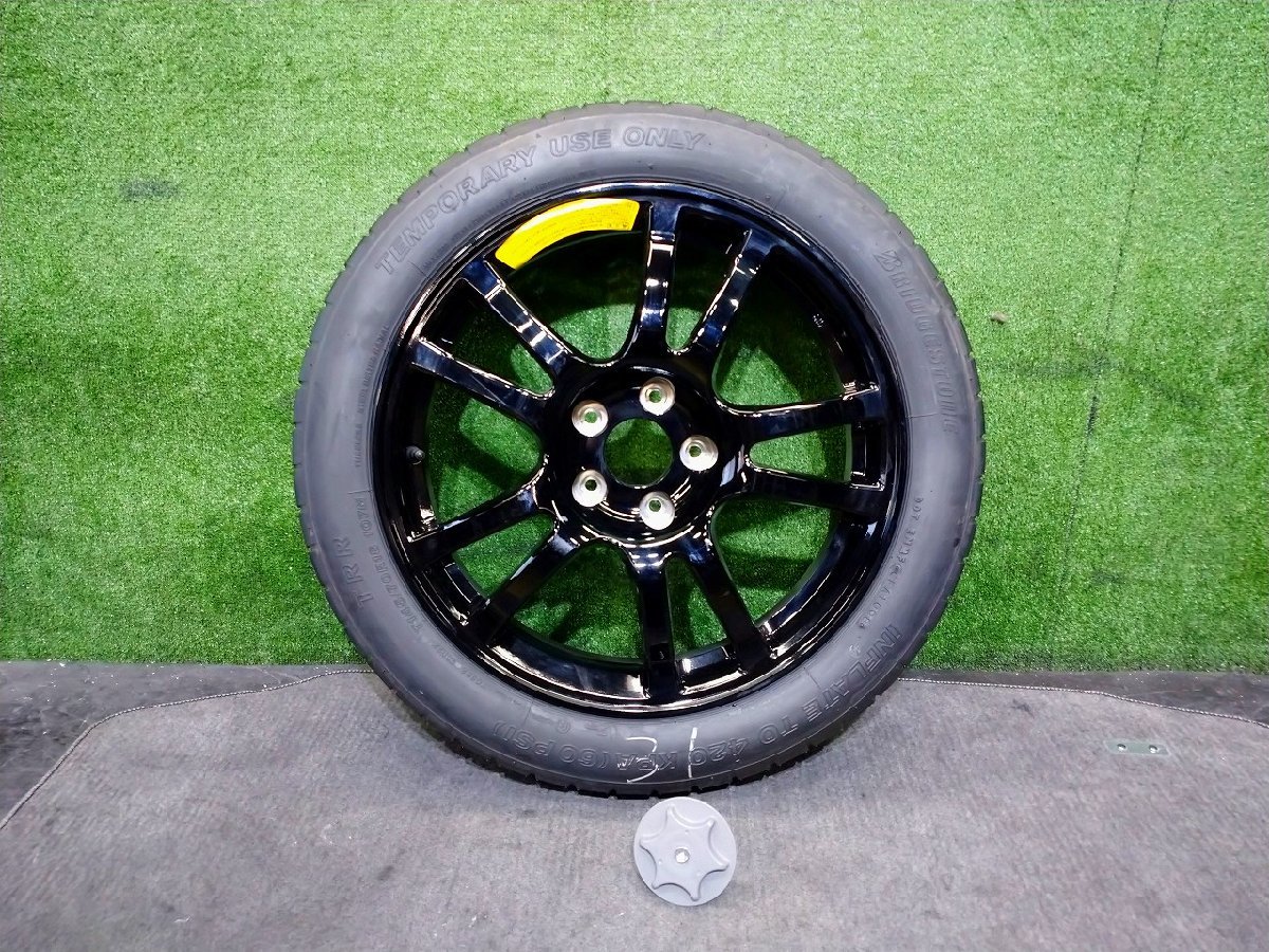 新作，人気 ｒ管理71158 H20 スカイライン CKV36 ENKEI エンケイ 18インチ スペアタイヤ テンパータイヤ T145/70R18 ビッグキャリパー対応(5穴)｜売買されたオークション情報、yahooの商品情報をアーカイブ公開 - 5穴
