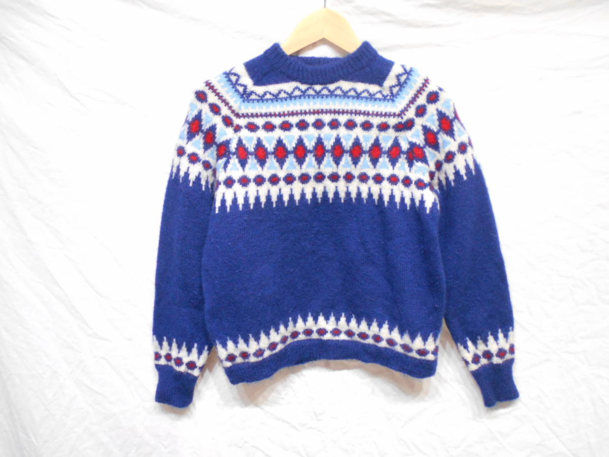 ユーロ古着◇ヴィンテージノルウェーニット ウール メンズ L程  