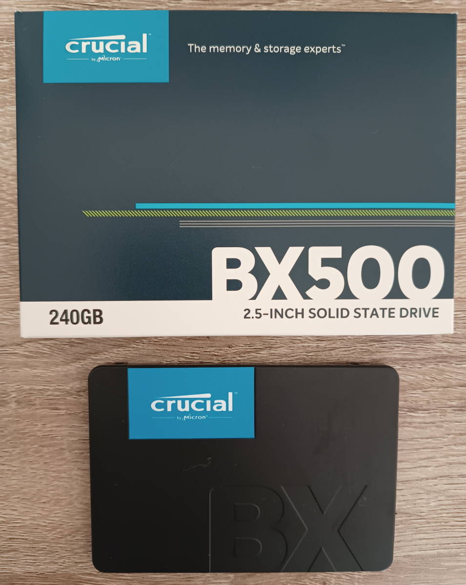 Crucial SSD BX500シリーズ 240GB CT240BX500SSD1 Crucial BX500 240GB