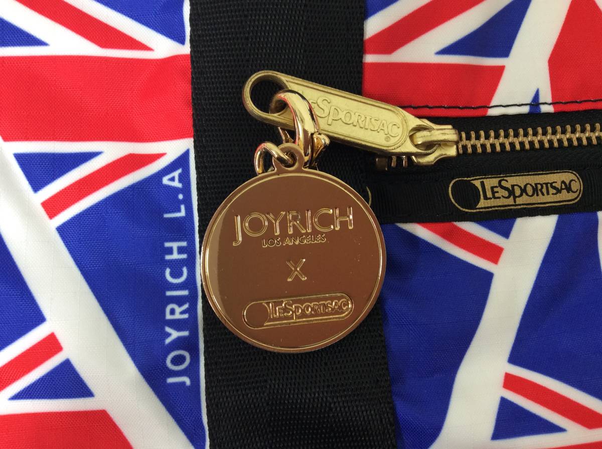 □2372 LE SPORTSAC JOYRICH コラボ バッグ トートバッグ イギリス国旗 