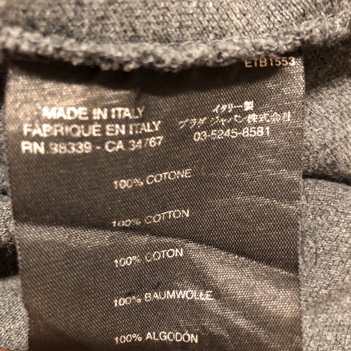 美品！PRADAプラダ プラダスポーツ 長袖ポロシャツ 鹿子素材 サイズXL