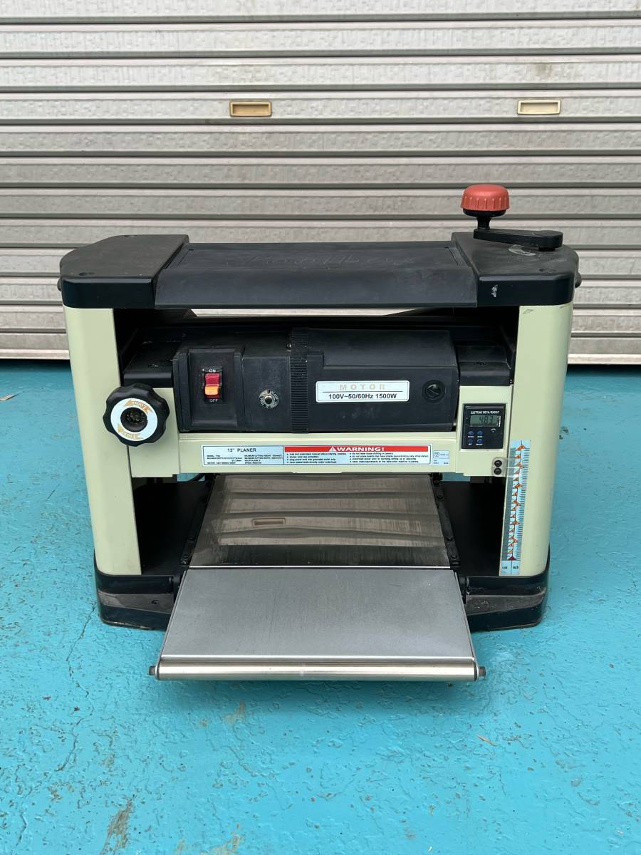 激安大特価，SALE 木工機械 小型自動カンナ盤 トライパワーAC100V TR-259EP 最大切削幅330mm(電動かんな)｜売買されたオークション情報、yahooの商品情報をアーカイブ公開 - オークファン 電動かんな