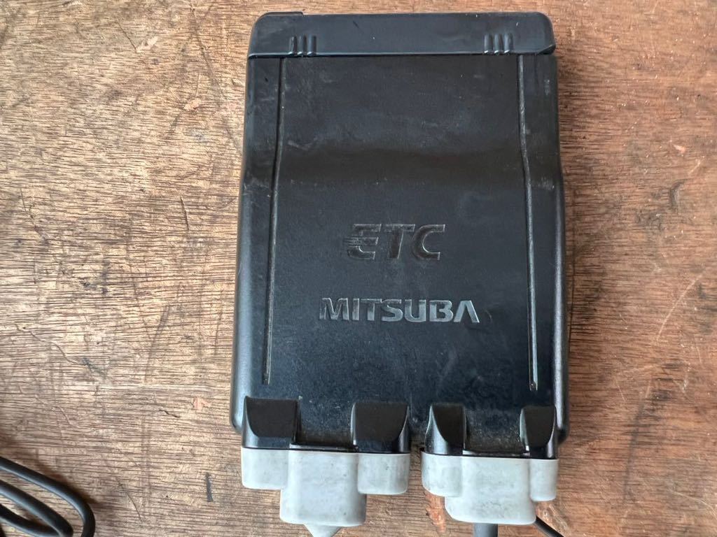 動作確認済み バイク用ETC ミツバサンコーワ MSC-BE51-2 アンテナ 分離