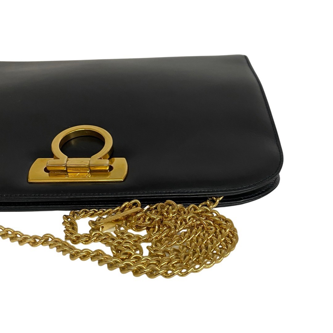 1円 極美品 Salvatore Ferragamo フェラガモ ガンチーニ 金具