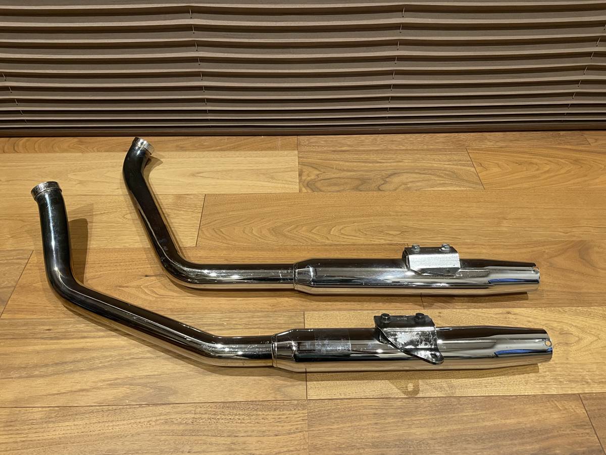 パイソン Python マフラー ソフテイル エボ EVO ツインカム FLST FXST