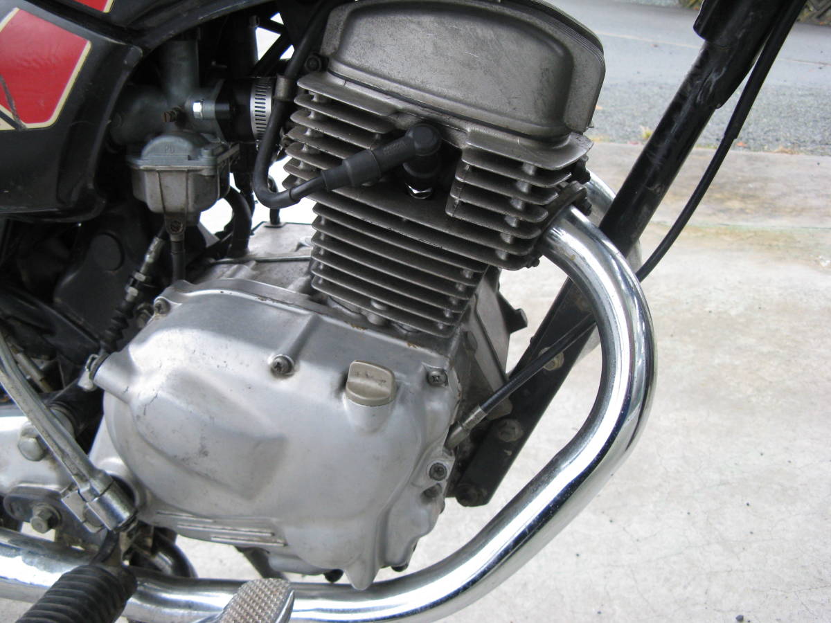 ZZ）1977年（昭和52年）ベンリィ CB125T 不動 部品取車 