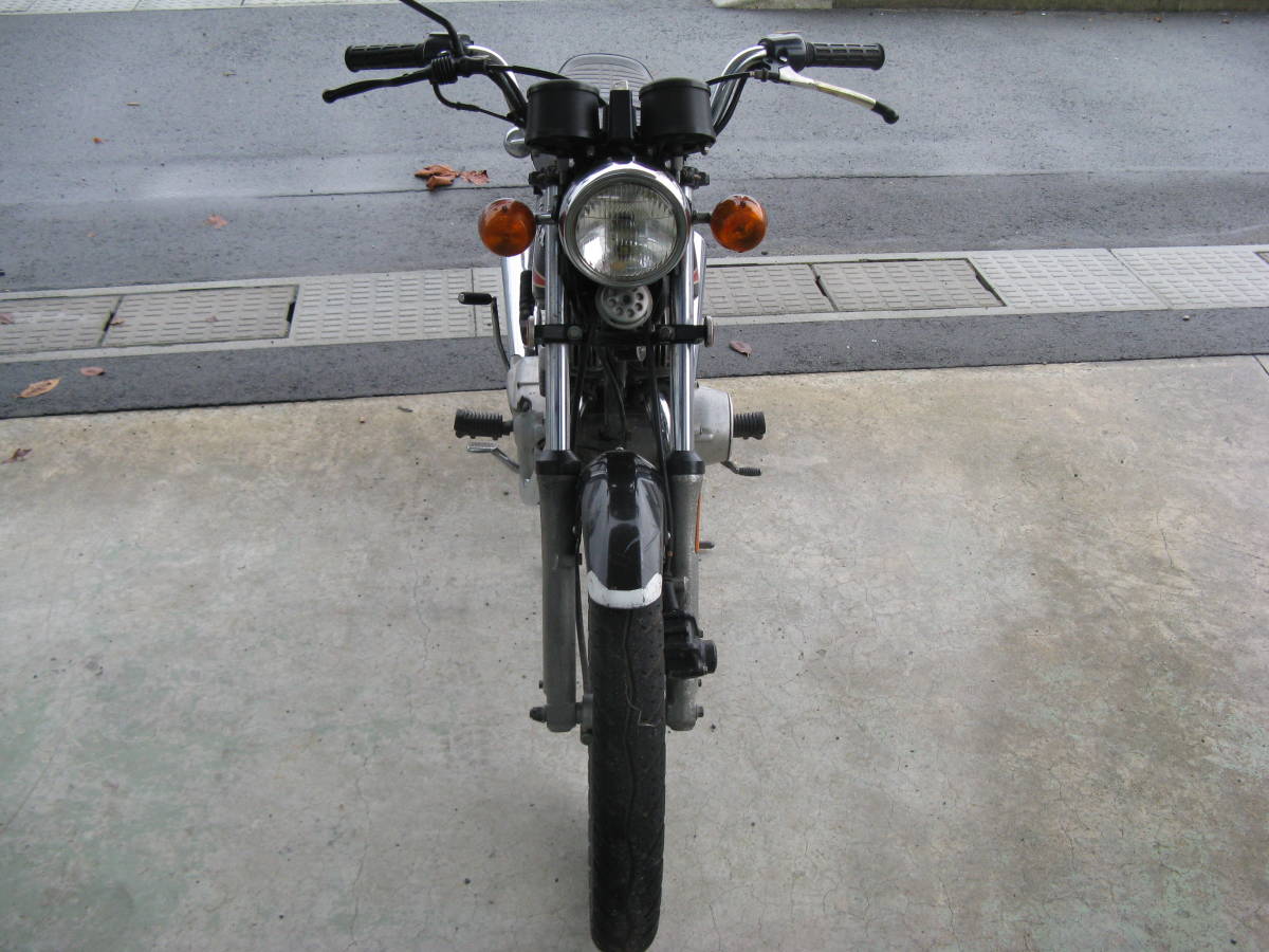 ZZ）1977年（昭和52年）ベンリィ CB125T 不動 部品取車 