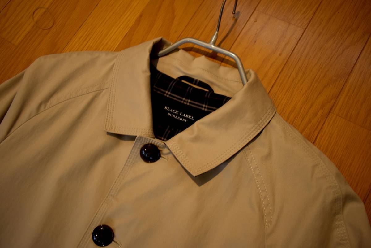 BLACK LABEL 中古・古着通販BURBERRY ノバチェック LABELバーバリーブラックレーベル トレンチコート ☆バーバリー　ブラックレーベル　トレンチコート古着　Lサイズ☆