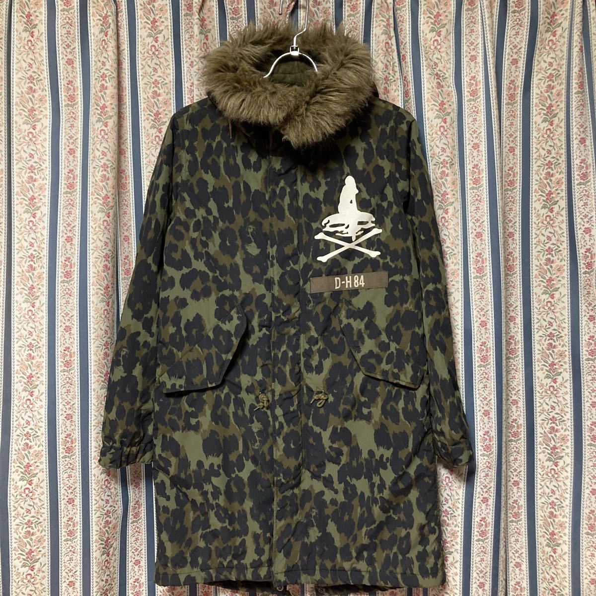 ヒステリックグラマー プリマロフト レオパード ガール ワッペン 中綿