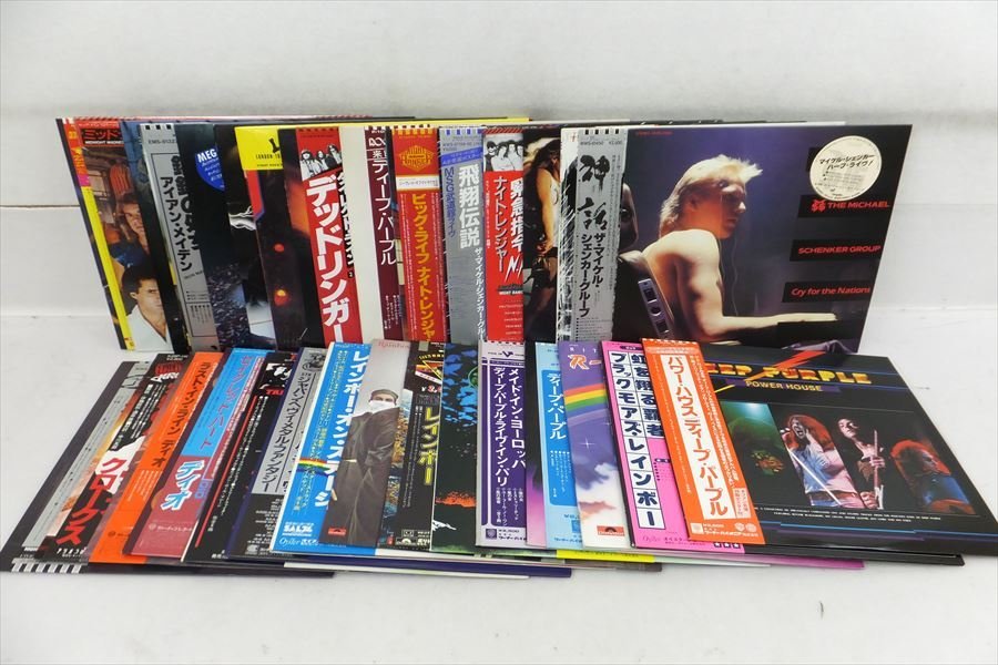 豊富な，人気 まとめて出品 洋楽ハードロック系 30枚 DEEP PURPLE DED RINGERなど レコード 現状品 220905R9124(一般)｜売買されたオークション情報、yahooの商品情報をアーカイブ公開 - オークファン 一般