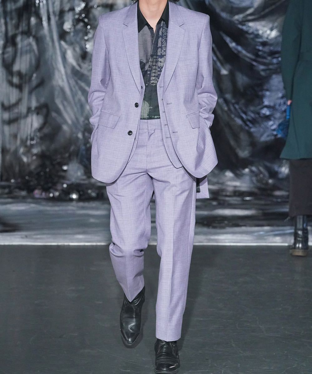 Azuma. KASURI FAKE LAYERED JACKET アズマ レイヤードジャケット 