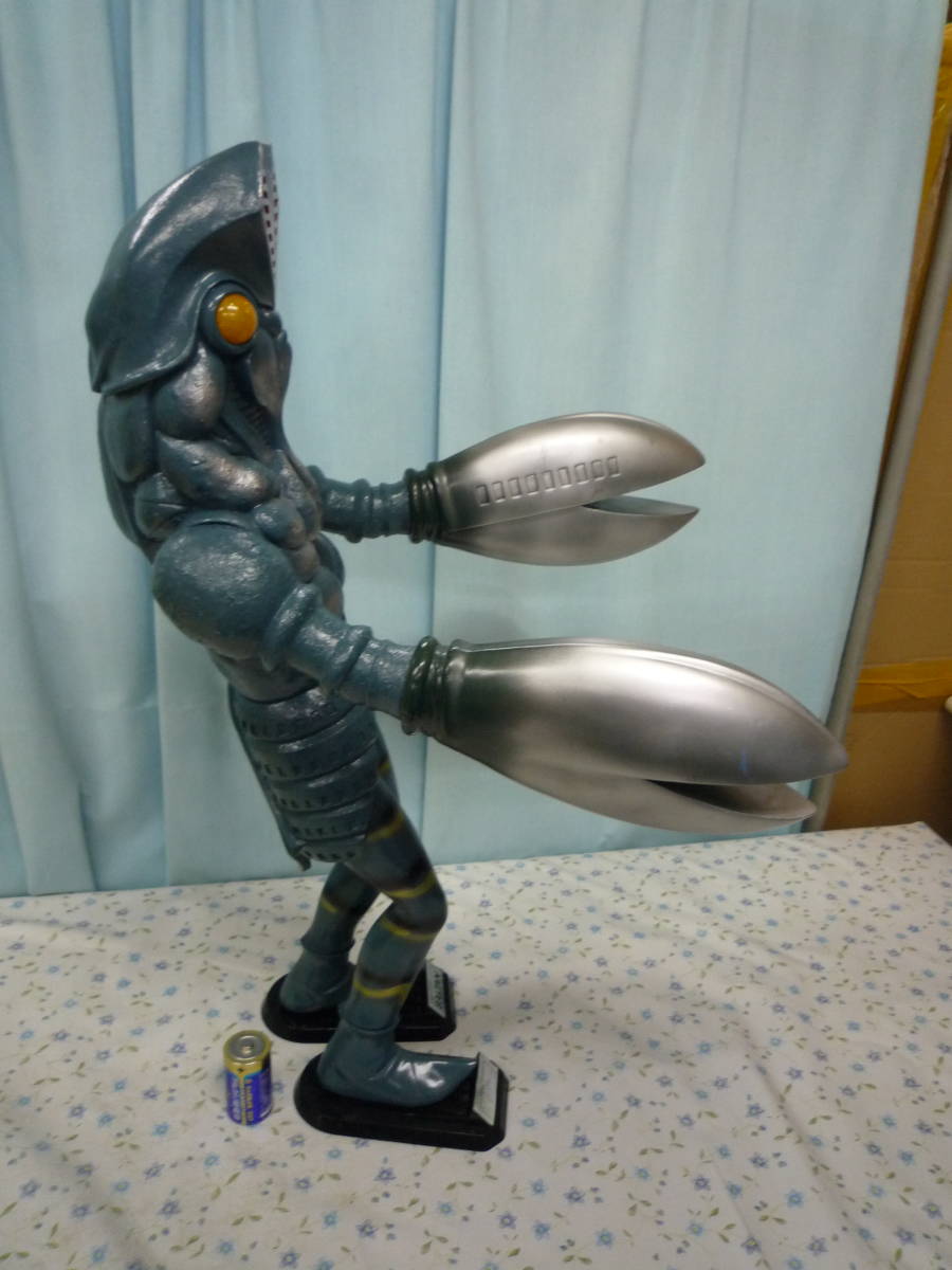 ビンテージソフビ　バルタン星人　ウルトラマン　バンダイ　特撮その他　ビンテージその他　ポピー　フィギュアその他　 バルタン星人 ソフビ ウルトラマン ヴィンテージ バンダイ製 グリーン