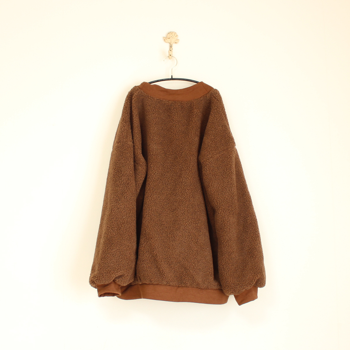 SM2 - SM2サマンサモスモス リバーシブルボアブルゾン新品チャコール Samansa Mos2 サマンサモスモス ○⑧⑨SM2 ボアVネック ベスト リンネル ブラウン 茶 サマンサ sopo（エヘカソポ） sopoの3ブランドから同時発売