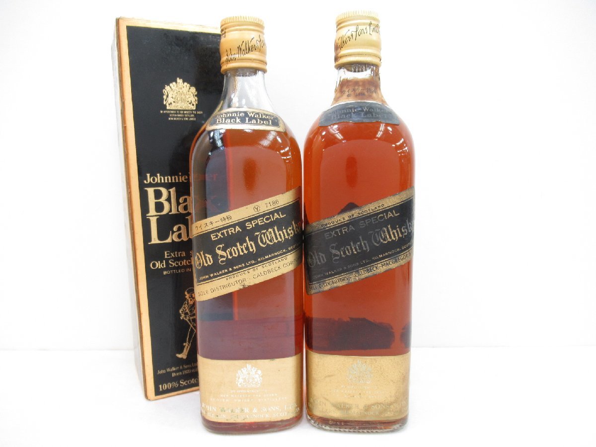 人気SALE，新作登場 古酒 2本セット Johnnie Walker ジョニーウォーカー ブラックラベル 金キャップ スコッチ ウイスキー 特級 760ml 43% 未開栓 T32465sG-M(スコッチ)｜売買されたオークション情報、yahooの商品情報をアー スコッチ