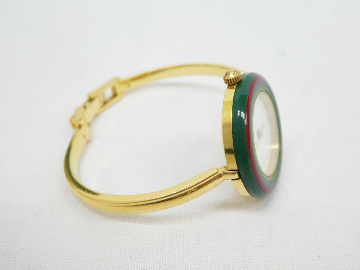 1円スタート】☆GUCCI ヴィンテージ グッチ バングルウォッチ チェンジ