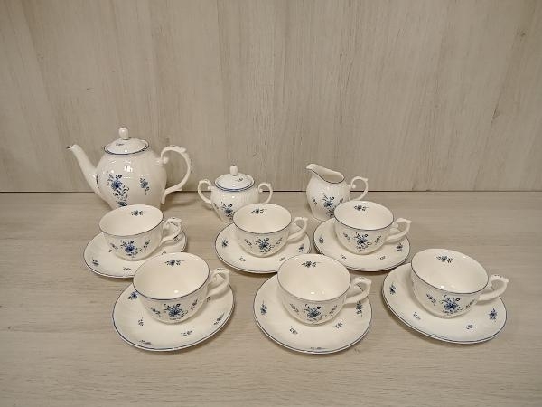 現状品 ノリタケ　Noritake　ポット　シュガーポット　クリーマー　カップ&ソーサーセット