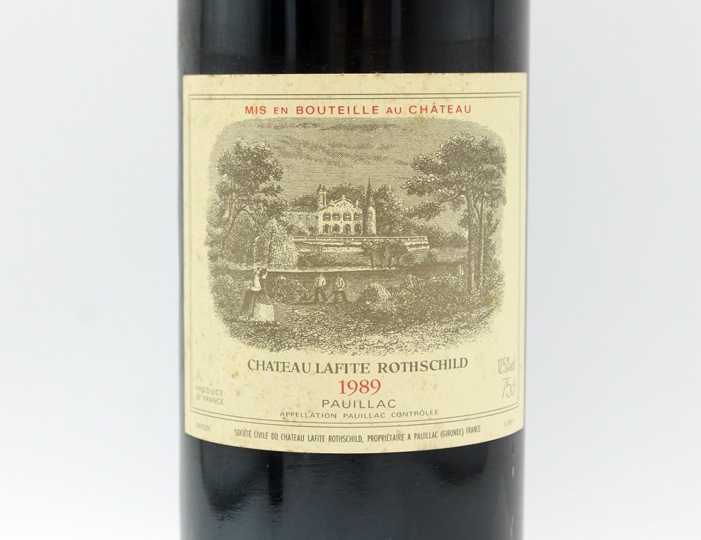 未開栓】シャトー・ラフィット・ロートシルト 1989年 750ml 12.5
