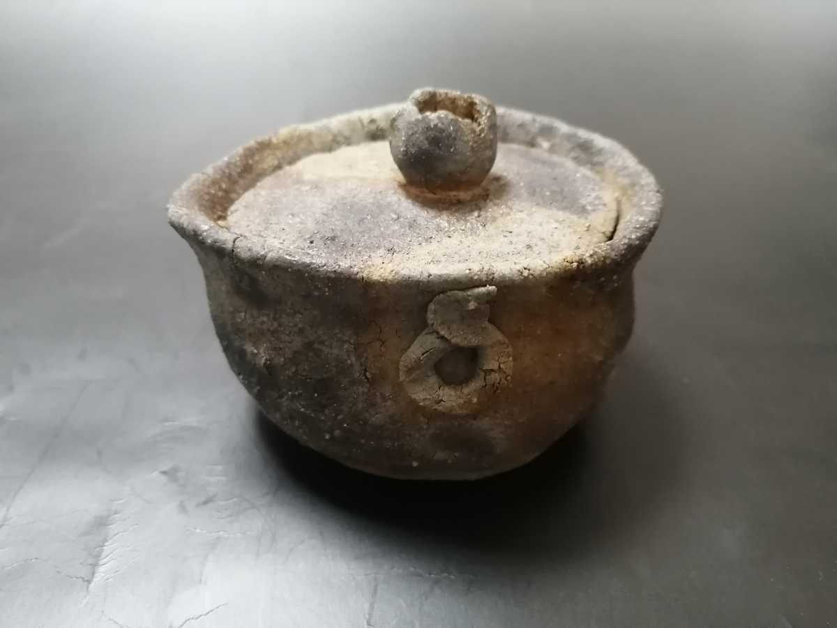 備前焼 煎茶道具 宝瓶 在銘 陶印有り 茶器 茶道具 急須 急須 宝瓶 煎茶道具 備前焼 - 在銘 茶道具 備前焼宝瓶 陶印(急須、土瓶)