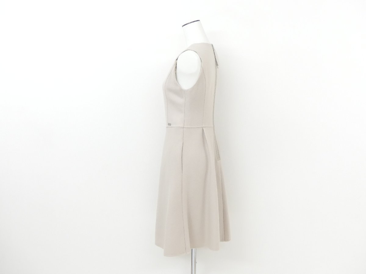 FOXEY ワンピース ドレス レディブラック 38 オイスターベージュ 