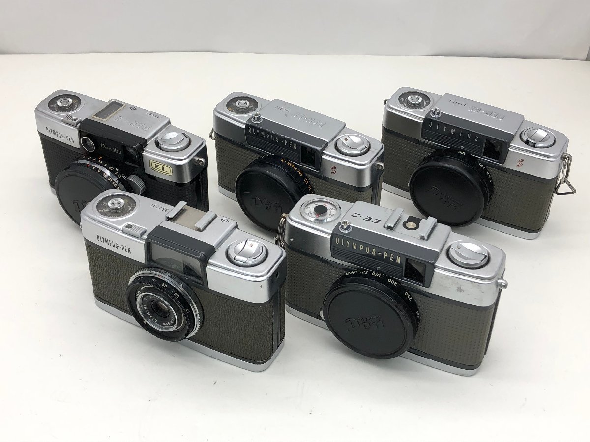 OLYMPUS PEN D/PEN-EE/PEN EE-2 他 コンパクトカメラ 5点 まとめ