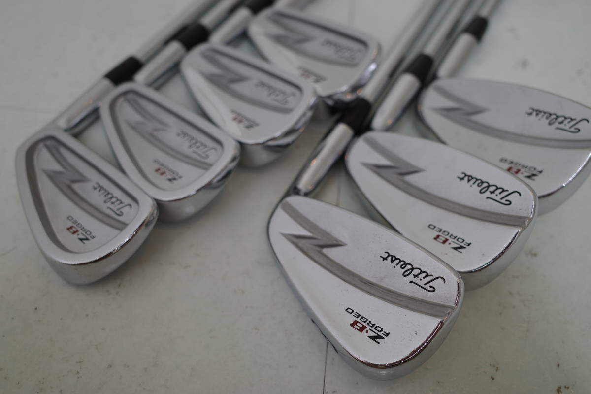 FORGED Titleist タイトリスト Z・B ZB アイアンセット - IR | 8S 7本