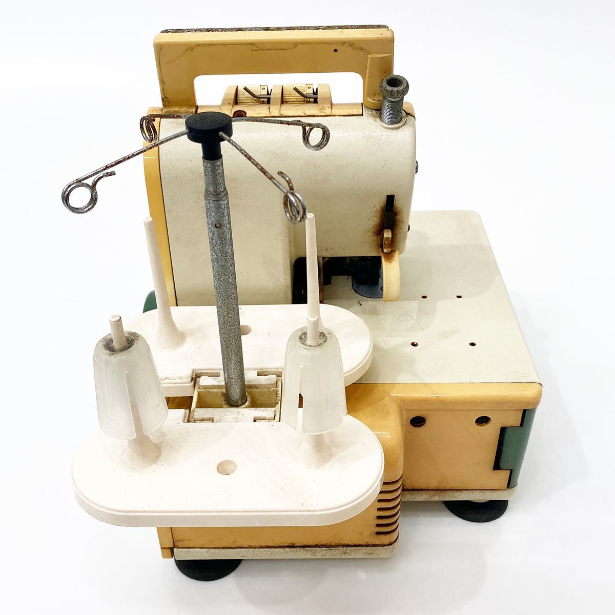 JUKI MO-103 ジューキ ロックミシン レトロ MO-103」裁縫 ジャンク品 