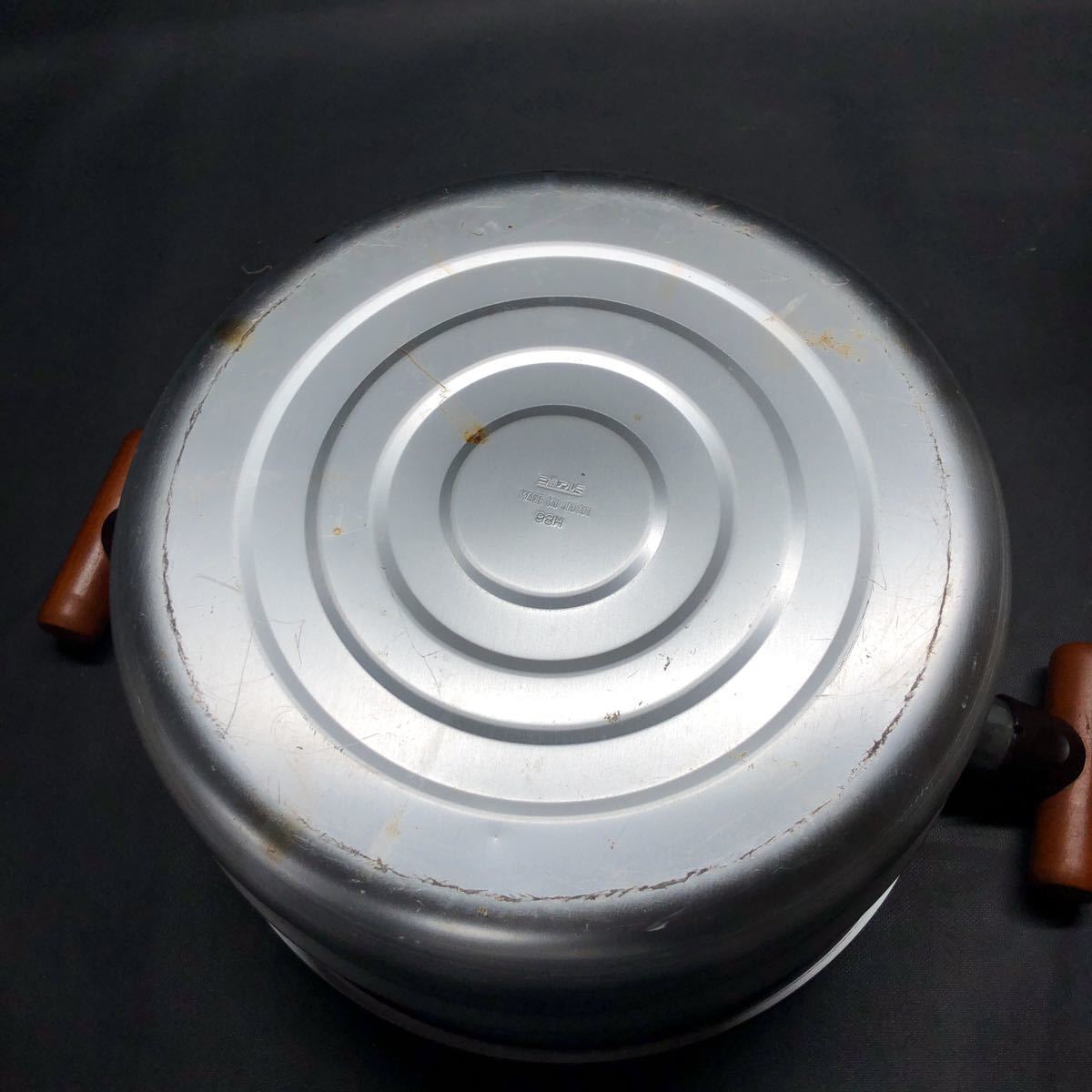 AI1964 業務用 厨房 アルミ製 3段 蒸し器｜ 三協アルミ 98H 30cm 高さ