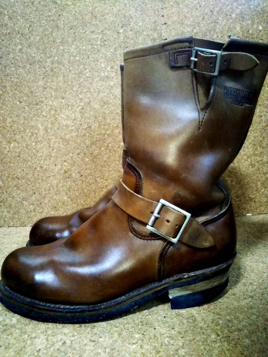 RED WING】レッドウィング PT99 刺繍タグ 8267 エンジニアブーツ 8D 