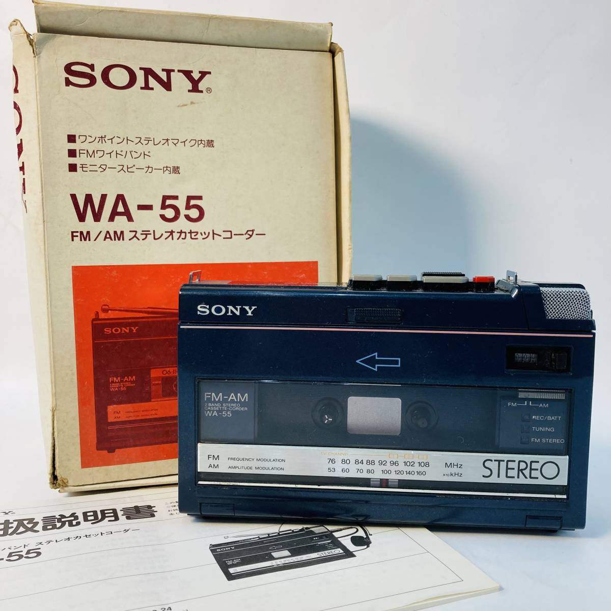 SONY WA-55 カセットプレーヤー ラジオ ソニー公式ショッピングサイト