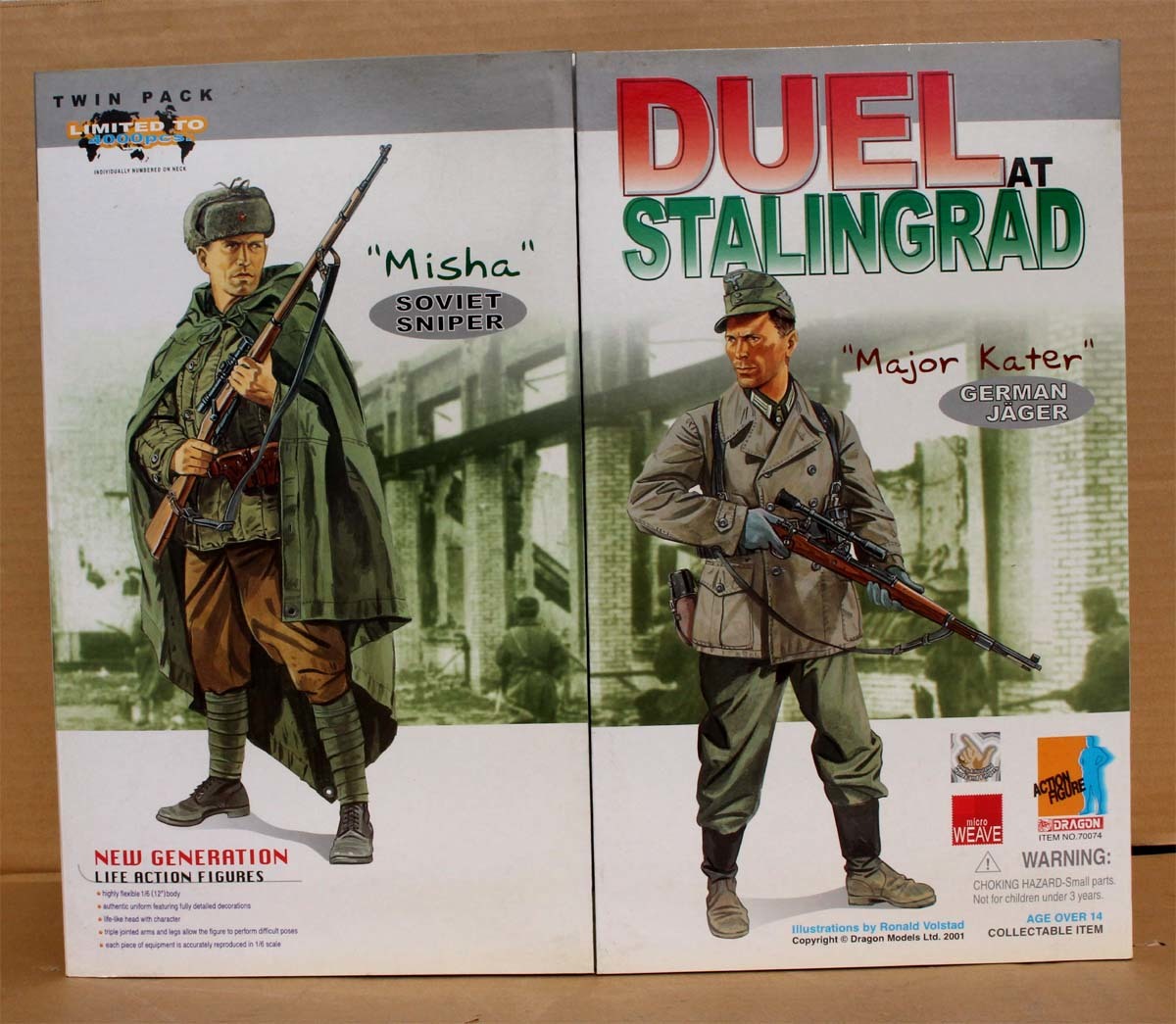 ドラゴン 1/6 スターリングラード ドイツ対ソ連 狙撃兵2人 WW2