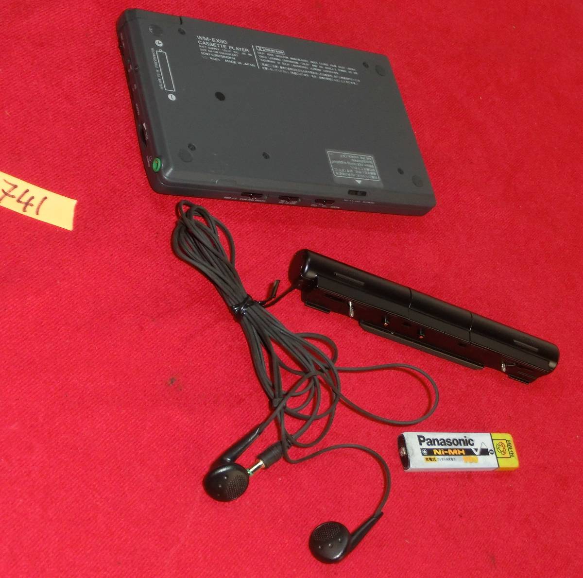 s*9様 SONY WM-DD 赤色 カセットプレーヤー【ジャンク扱い】 極美品! SONY