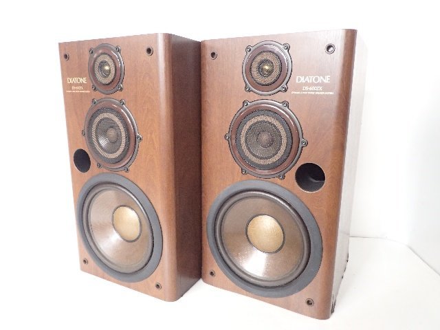 DIATONE ダイヤトーン/ダイアトーン 3Wayブックシェルフ型スピーカー DS-600ZX ペア ★ 67CCD-2 DIATONE オーディオ機器 3WAYブックシェルフ型スピーカーシステム DS-77HR スピーカーペア 引き取り歓迎