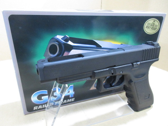 絶版限定品 KSC G34 GOLD MEDAL オールヘヴィウェイト ガスガン 絶版