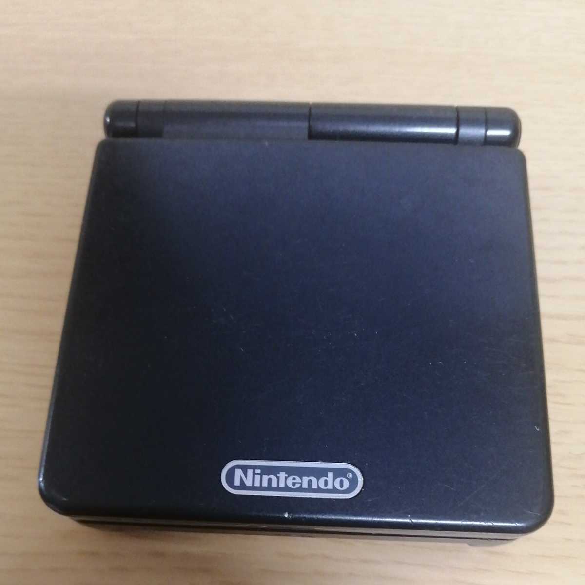 ゲームボーイアドバンスSP 本体 ブラック GAMEBOY ADVANCE SP 通電確認