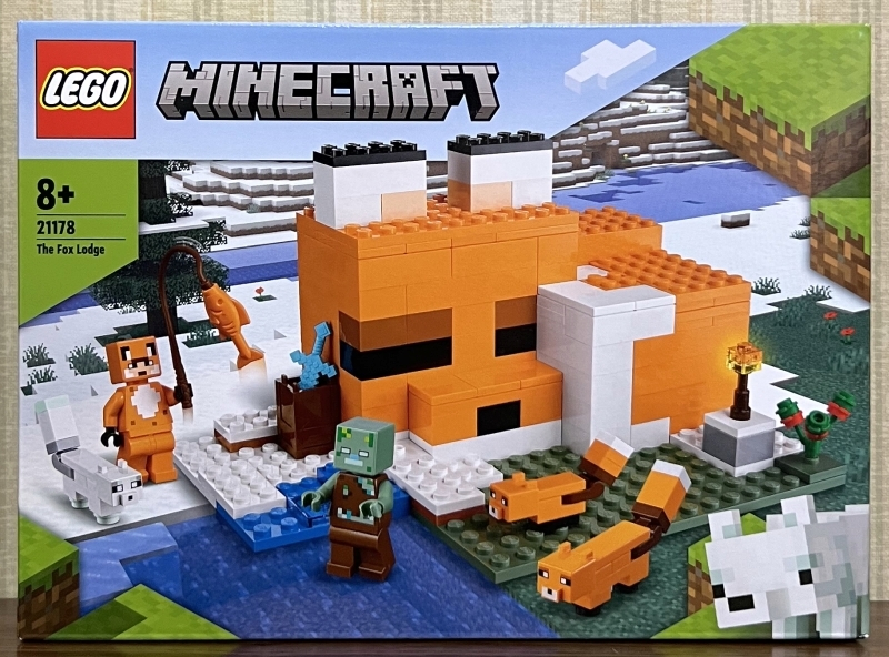レゴ マインクラフト 3点セット 新品 / ブタのおうち 21170 & キツネ 
