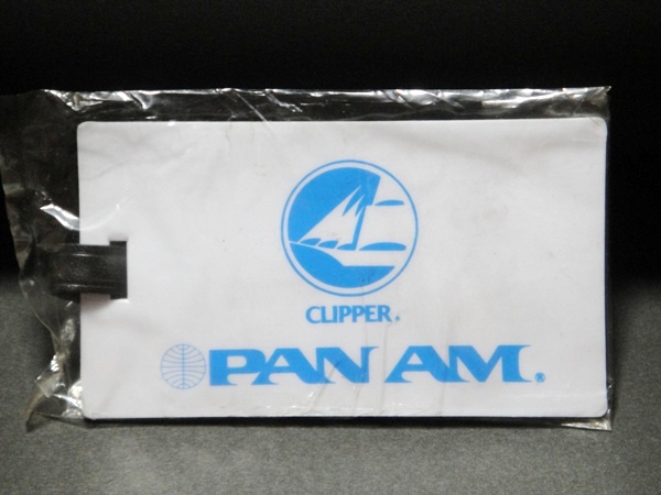 パンナム ネームタグ パンアメリカン航空 PANAM ラゲージ タグ(航空