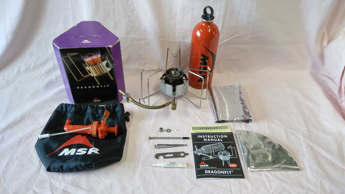 ドラゴンフライ MSR 中古 650mlボトルセット ボトル付き 未使用品 MSR