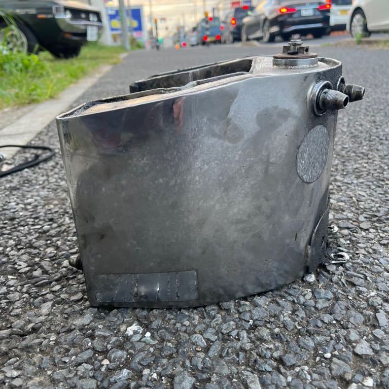 ホースシュー オイルタンク ゲージ 純正 harley ナックル パン Chopper