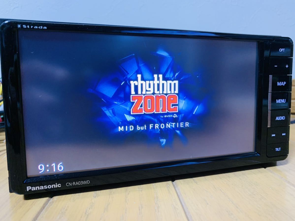 新品パーツ 美優ナビ ストラーダ CN-RA03WD 地デジフルセグ Panasonic
