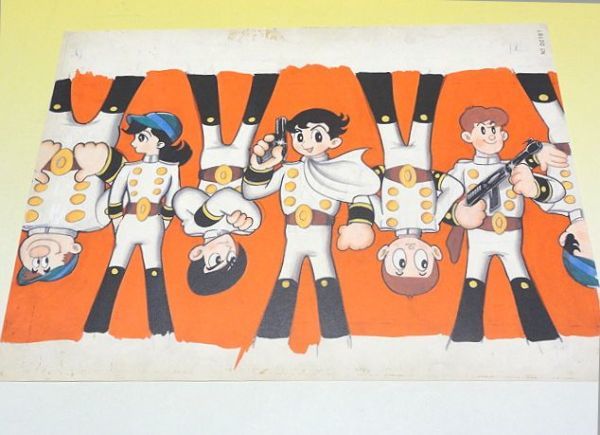 美品◇手塚治虫「白いパイロット」複製原画・鈴木出版・少年サンデー