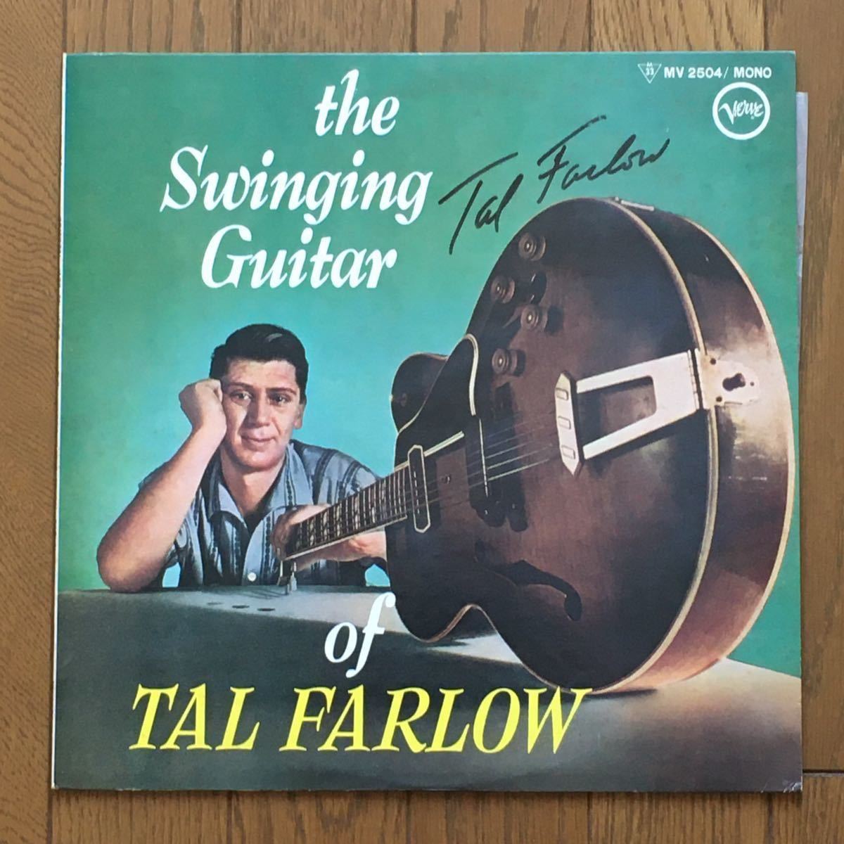 タル・ファーロウ　貴重サイン入りレコード レコード タル・ファーロウ 貴重サイン入りレコード