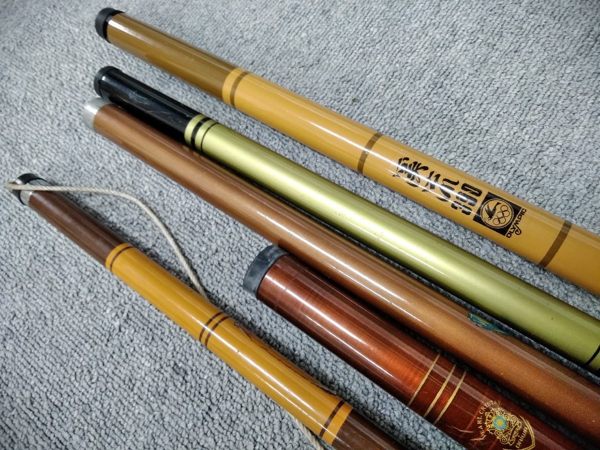 ☆F―021☆釣竿 渓流竿など のべ竿 5本セット オリムピック 渓流390 