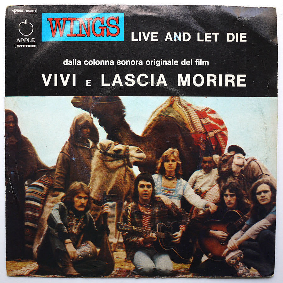  7 WINGS LIVE AND LET DIE イタリア独自ORG BEATLES ポールマッカートニー(Paul McCartney)｜売買されたオークション情報、yahooの商品情報をアーカイブ公開 - オークファン P
