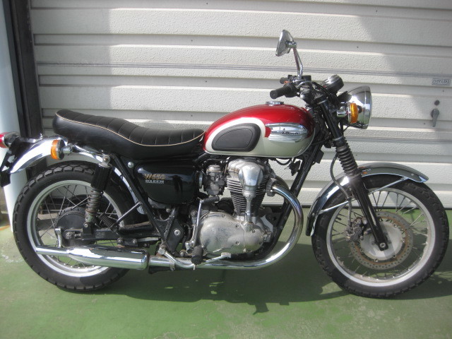 カワサキW650 平成15年1月 実走7525㎞ EJ650A キャブ車 Kawasaki W