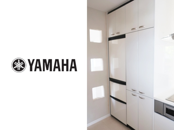  EM500J/モデルルーム展示品/YAMAHA/ヤマハ/システム収納棚/モダンデザイン/ホワイト/冷蔵庫付き/パントリー(システムキッチン)｜売買されたオークション情報、yahooの商品情報をアーカイブ公開 キッチン