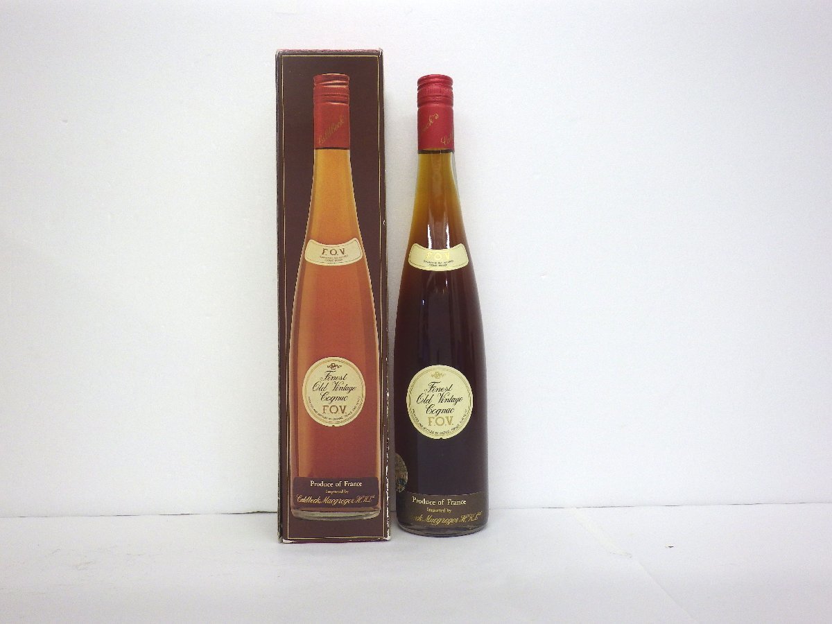 ファイネスト Finest Old Vintage Cognac オールド FOV 未開栓F.O.V