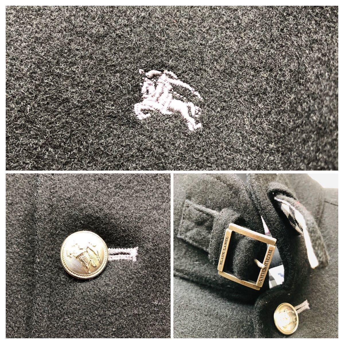 抜群な存在感 BURBERRY BLACK LABELバーバリーブラックレーベル マリン